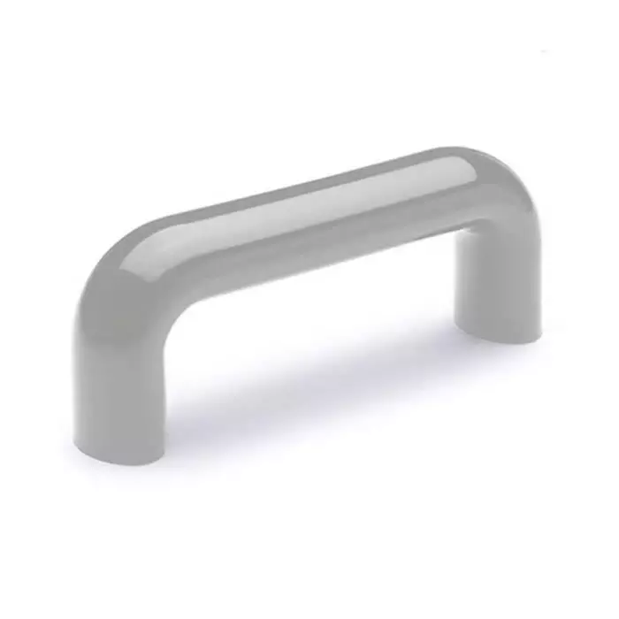 Elesa Gloss Grey PA Handle 20 mm Height 54mm Width 138mm Length, 138123