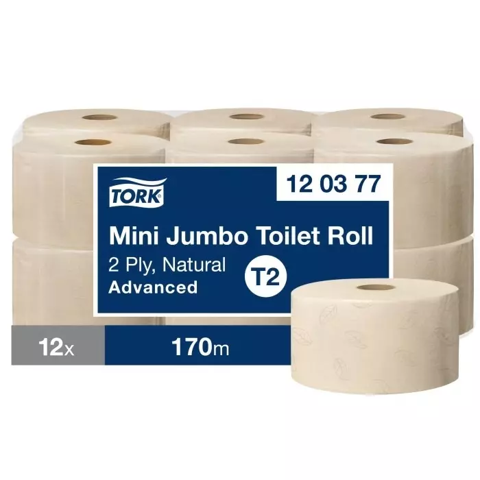 Tork Toilet Roll White 2-Ply 850 Sheets, 120377