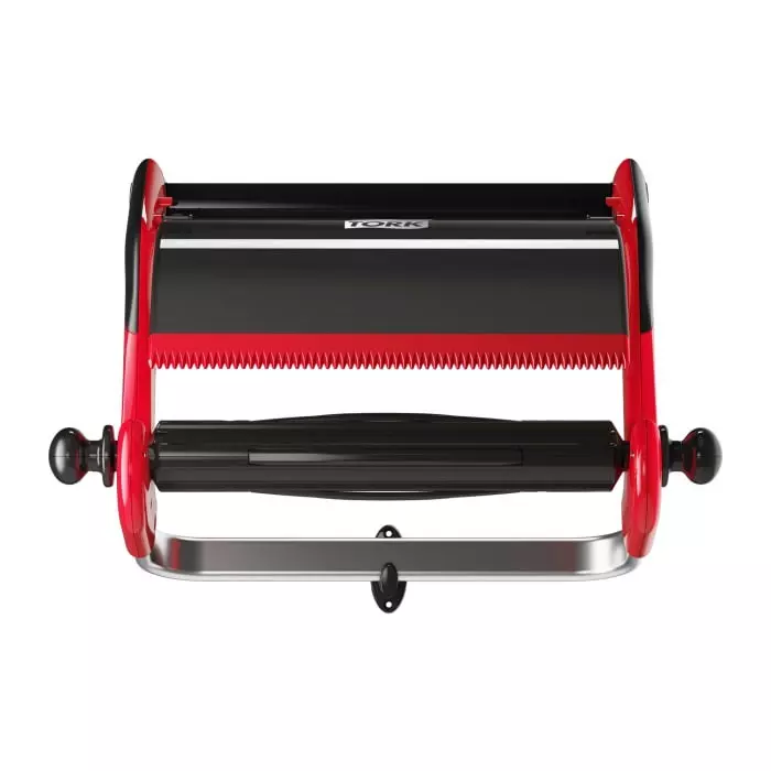 Tork Wipe Dispenser Metal, Plastic Red 646 mm, 652108