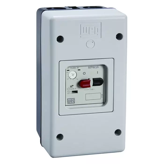 WEG Insulated Enclosure for use with Motor Protective Circuit Breakers MPW18 and MPW18i, MPE41G