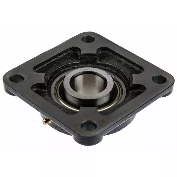 NSK Flange Bearing Unit 4 Hole Cast Iron 35 mm ID 12 mm Mount Hole Size,MSF35