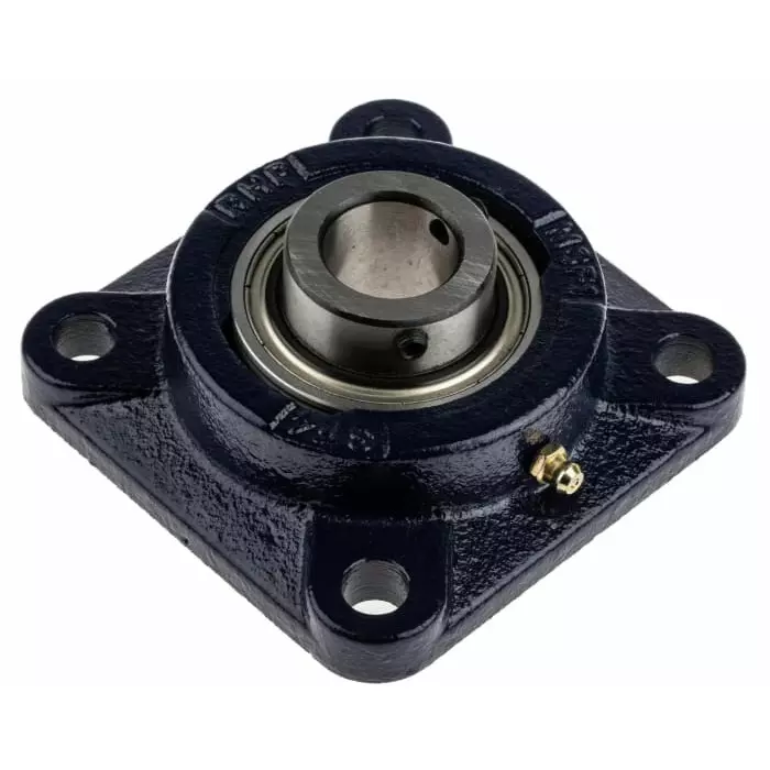 NSK Flange Bearing Unit 4 Hole Cast Iron 25.4 mm ID 10 mm Mount Hole Size,MSF1
