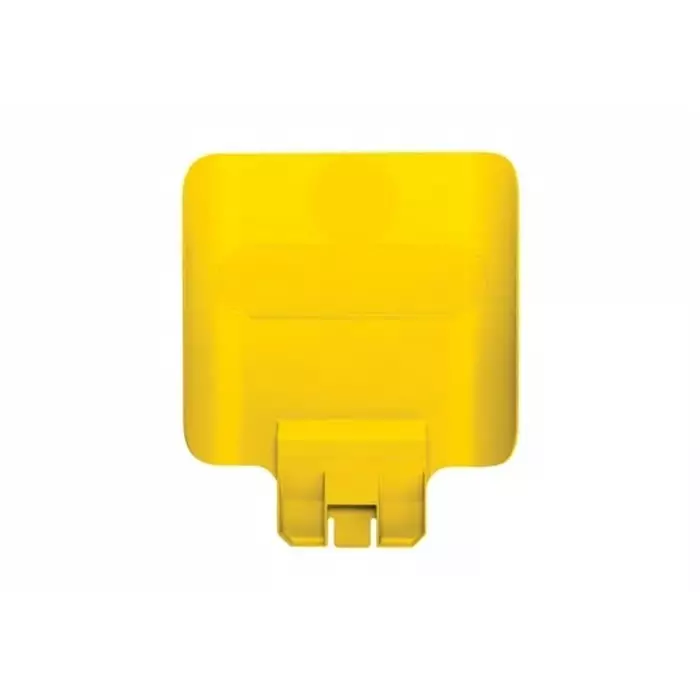 RUBBERMAID Waste Bin Lid 298.5 mm Yellow Polypropylene for Slim Jim Recycling Station Lid Inserts, 2007907