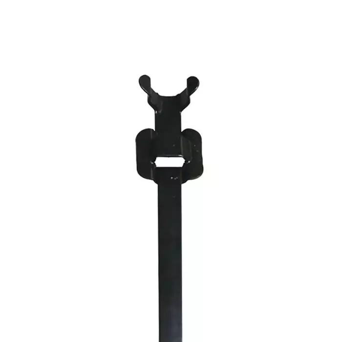 RS PRO Cable Tie Releasable 330x6.8 mm 316 Stainless Steel, Black