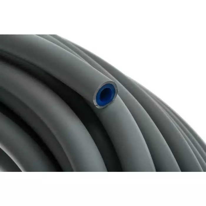 RS PRO Compressed Air Pipe Grey PUR PVC 8mm x 30m