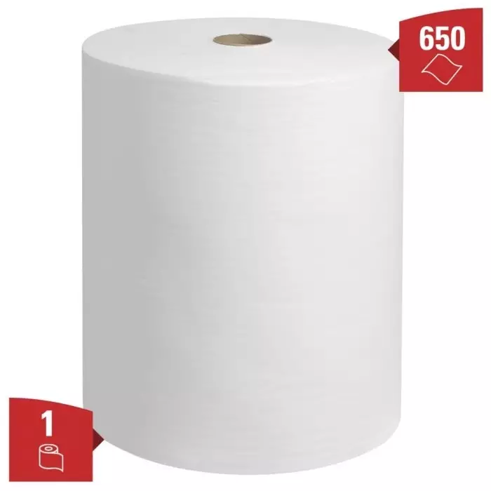 Kimberly-Clark Dry Multi-Purpose Wipes White 650 Wipes 385 x 415mm for General Cleaning, 8349