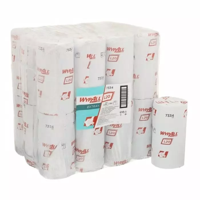 Kimberly-Clark WypAll Rolled Blue Paper Towel 380mm 2-Ply 140 Sheets, 7334