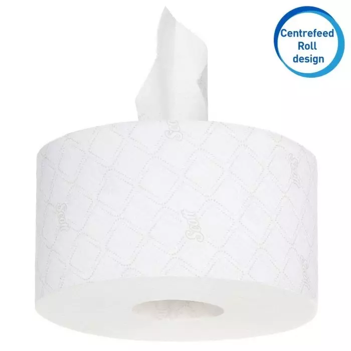 Kimberly-Clark Toilet Roll White 2-Ply 9996 Sheets, 8591