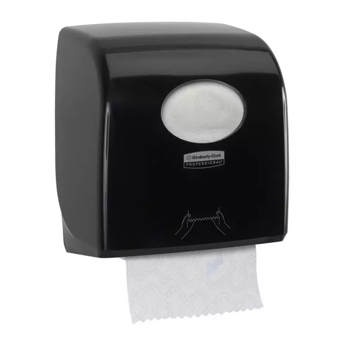 Kimberly-Clark Paper Towel Dispenser ABS Wall Mounting Black 297x192x324 mm, 7956
