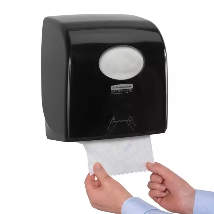 Kimberly-Clark Paper Towel Dispenser ABS Wall Mounting Black 297x192x324 mm, 7956