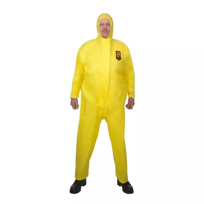 Kimberly-Clark Disposable Coverall Yellow 3XL Chemical Resistant, 96800