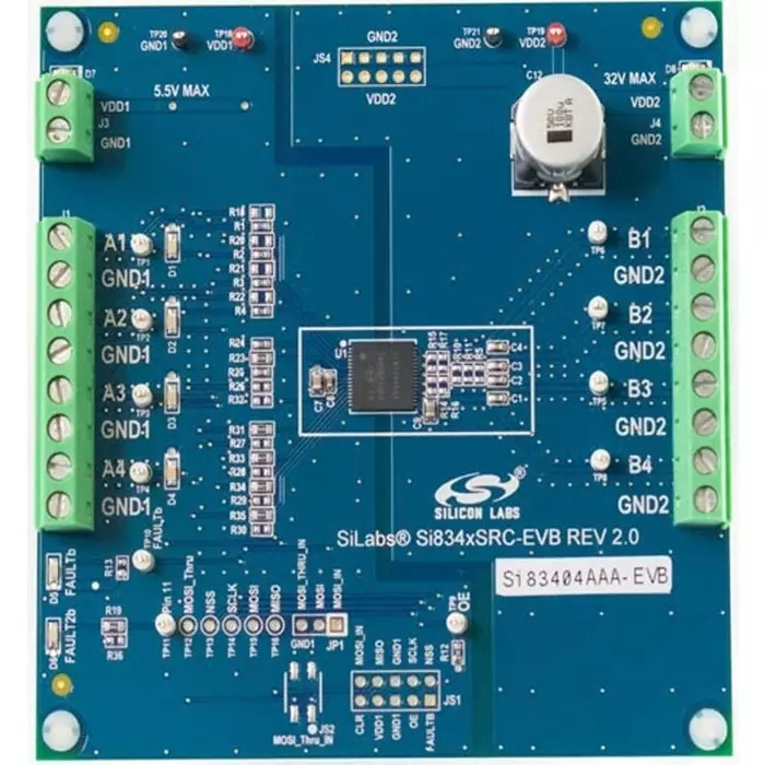 SKYWORKS SOLUTIONS Evaluation Kit for Si83408AFA for Isolated Smart Switch, Si83408AFA-KIT