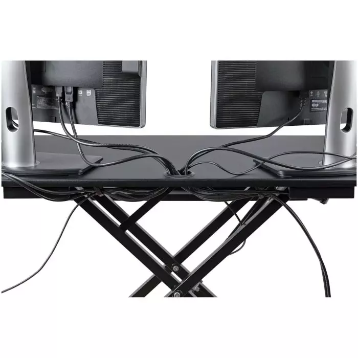 StarTech.com Sitting Standing Computer Desk 160mm x 1134mm x 703mm, ARMSTSCORNR