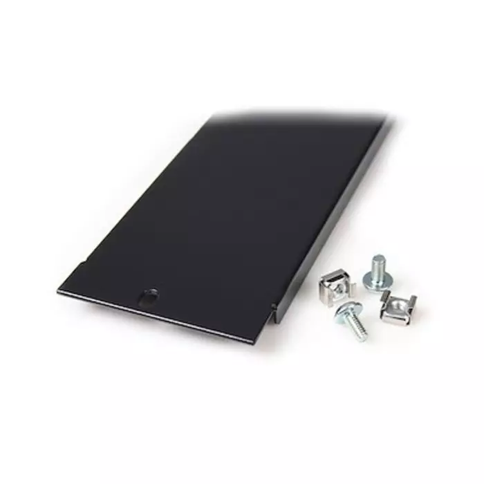 StarTech.com Black Steel Blanking Panel 2U 483 x 13mm, BLANKB2