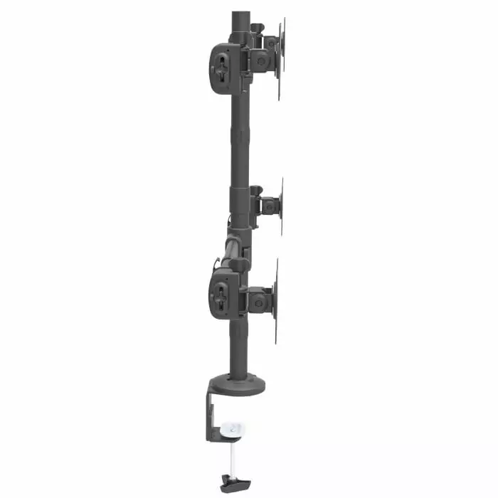 StarTech.com Desk Mounting Monitor Arm for 4 x Screen 27 inch Screen Size, ARMQUAD
