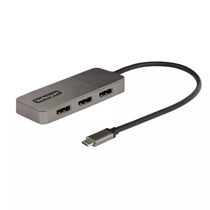 StarTech.com 3 Port 1 Input 3 Output DisplayPort Splitter, MST14CD123DP