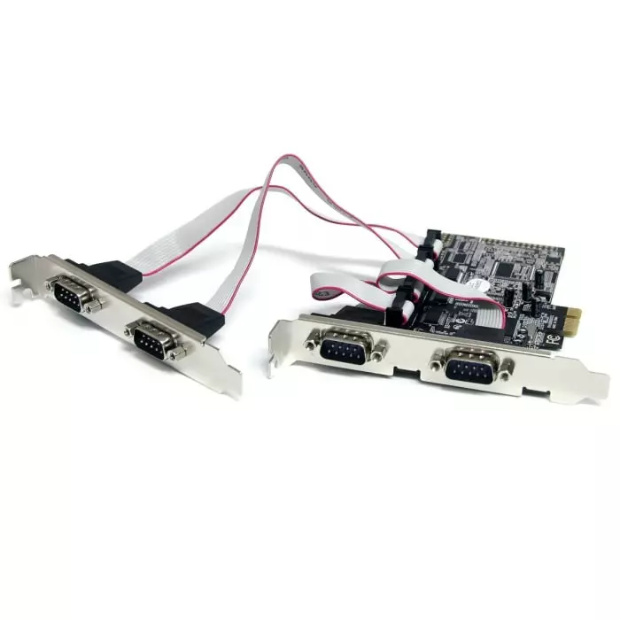 StarTech.com 4 Port PCIe RS232 Serial Card, PEX4S553