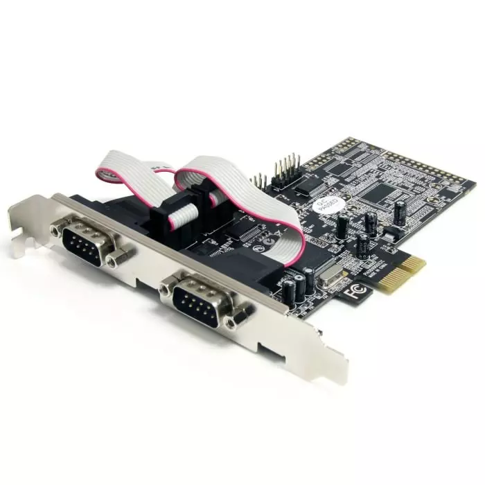 StarTech.com 4 Port PCIe RS232 Serial Card, PEX4S553