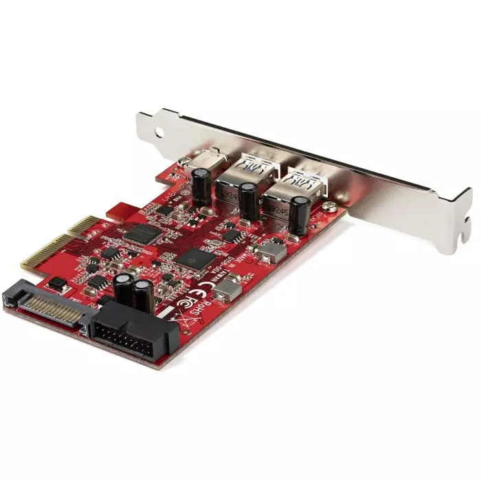StarTech.com 5 Port USB A PCIe USB 3.0 Card, PEXUSB312A1C1H