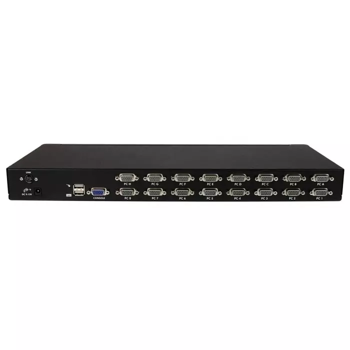 StarTech.com 16 Port USB VGA KVM Switch 1920 x 1440 Maximum Resolution, SV1631DUSBUK