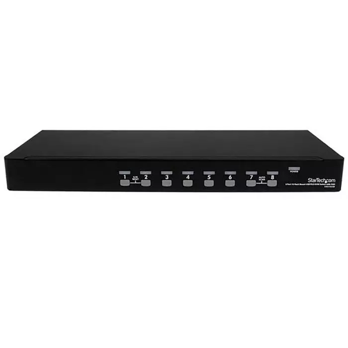 StarTech.com 8 Port USB VGA KVM Switch 1920 x 1440 Maximum Resolution, SV831DUSBGB