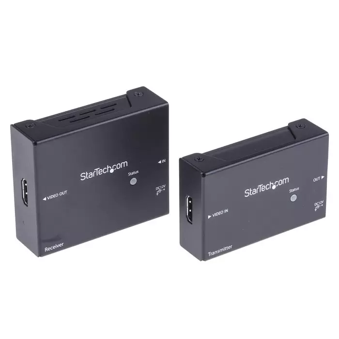 StarTech.com HDMI over HDBaseT Extender Pair 35m - up to 4K UHD Maximum Resolution, ST121HDBTE