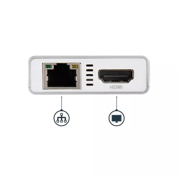StarTech.com 4K USB-C Docking Station with HDMI - 2 x USB Ports USB C, DKT30CHPDW