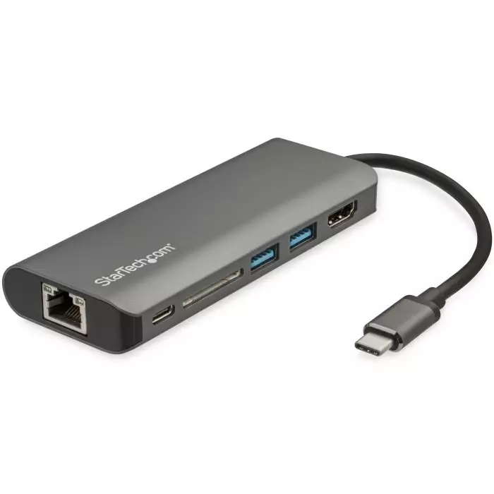 StarTech.com 4K USB-C Docking Station with HDMI - 3 x USB Ports USB A USB C, DKT30CSDHPD3