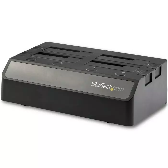 StarTech.com USB 3.1 Gen 2 Hard Drive Docking Station for 4 Drives SATA Hard Drive 2.5 x 3.5in, SDOCK4U313