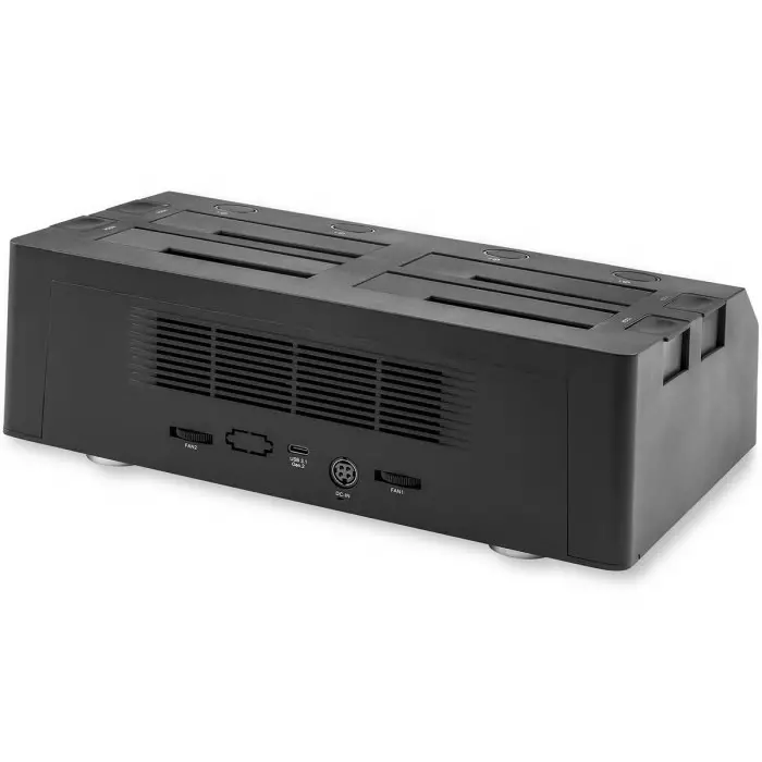 StarTech.com USB 3.1 Gen 2 Hard Drive Docking Station for 4 Drives SATA Hard Drive 2.5 x 3.5in, SDOCK4U313