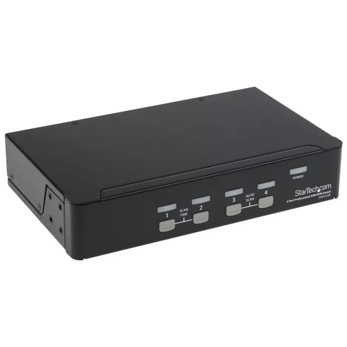 StarTech.com 4 Port USB VGA KVM Switch 1920 x 1440 Maximum Resolution, SV431USB