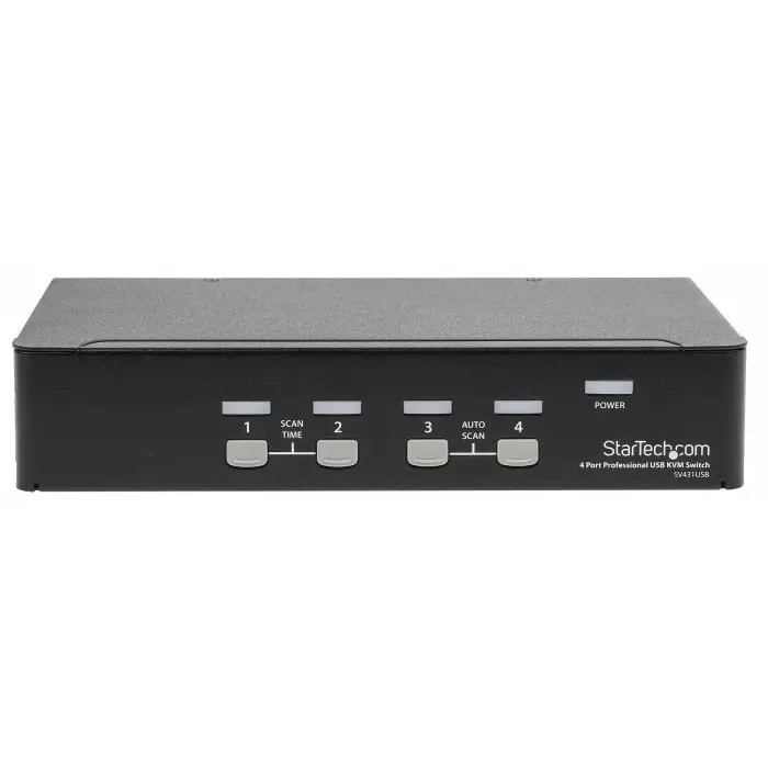 StarTech.com 4 Port USB VGA KVM Switch 1920 x 1440 Maximum Resolution, SV431USB