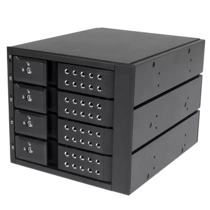 StarTech.com 4 Port 3.5 in Mobile Rack Backplane, HSB4SATSASBA