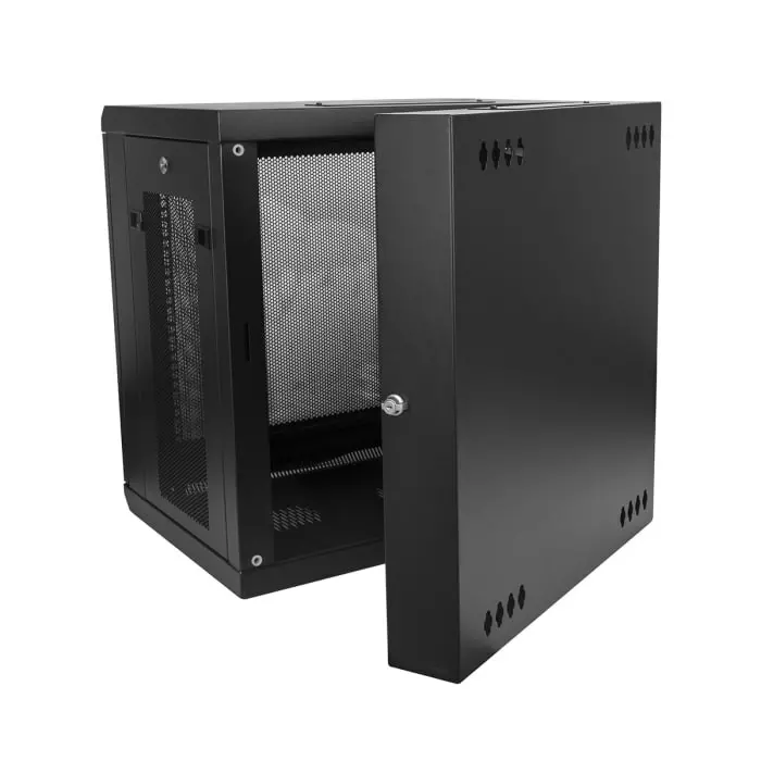 StarTech.com Black 12U Server Rack 610 x 640 x 550mm, RK12WALHM