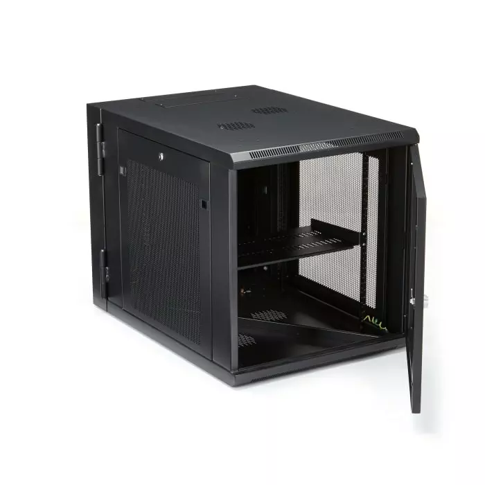StarTech.com Black 12U Server Rack 610 x 640 x 854mm, RK1232WALHM