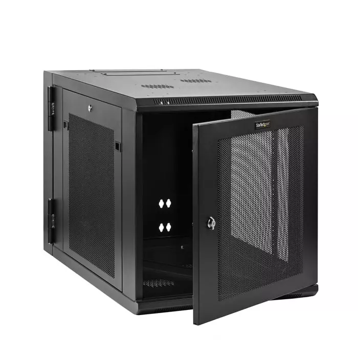 StarTech.com Black 12U Server Rack 610 x 640 x 854mm, RK1232WALHM