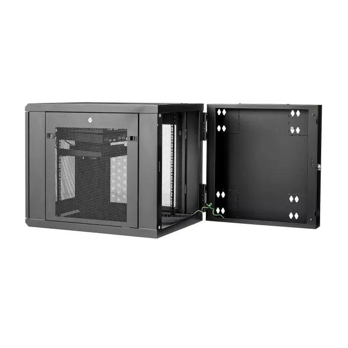 StarTech.com Black 12U Server Rack 610 x 640 x 854mm, RK1232WALHM