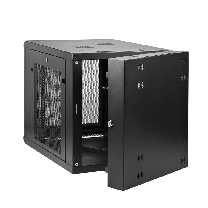 StarTech.com Black 12U Server Rack 610 x 640 x 854mm, RK1232WALHM