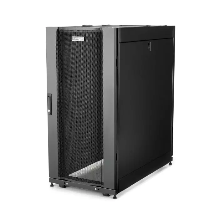 StarTech.com 25U-Rack Server Cabinet Medium 1078 x 1200 x 604mm, RK2537BKM