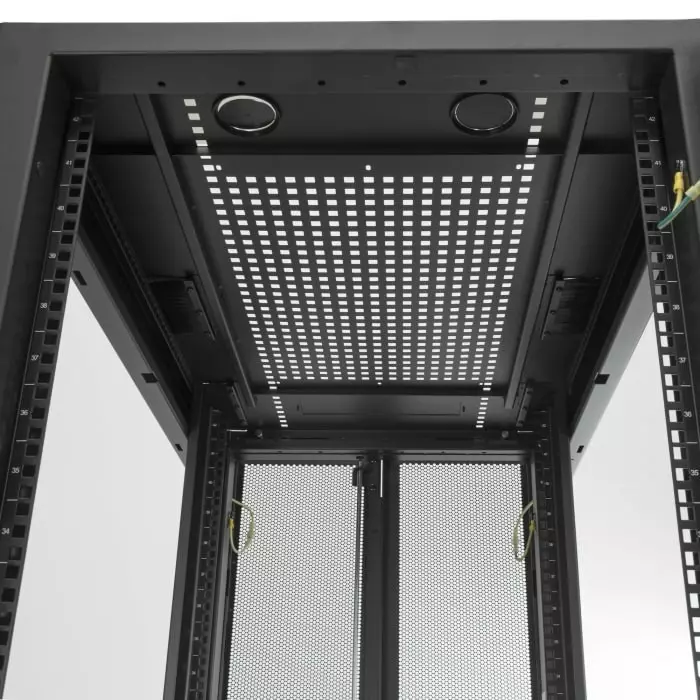 StarTech.com 25U-Rack Server Cabinet Medium 1078 x 1200 x 604mm, RK2537BKM