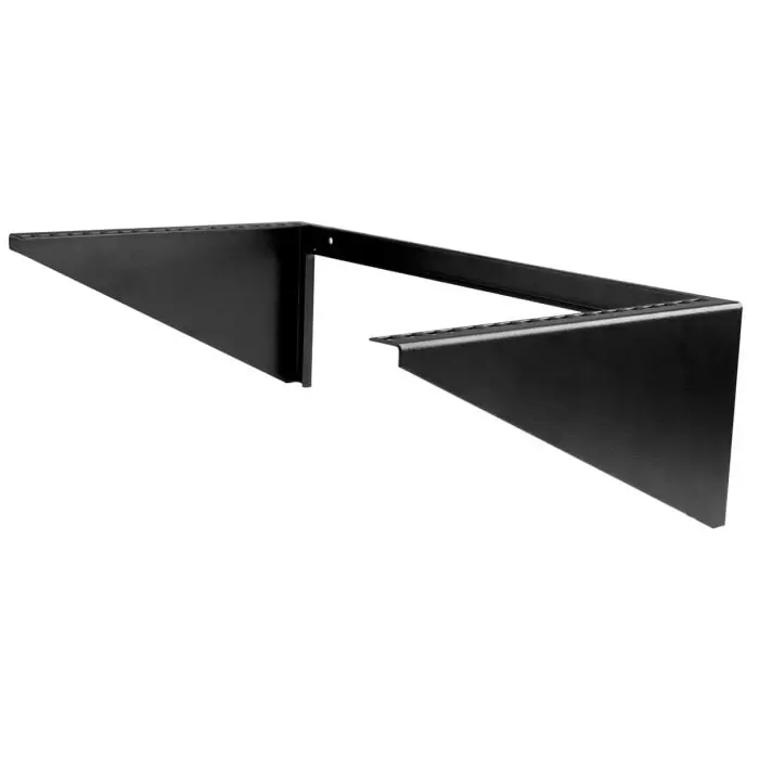 StarTech.com Black 6U Steel Server Rack with 2-Post Frame, RK619WALLV