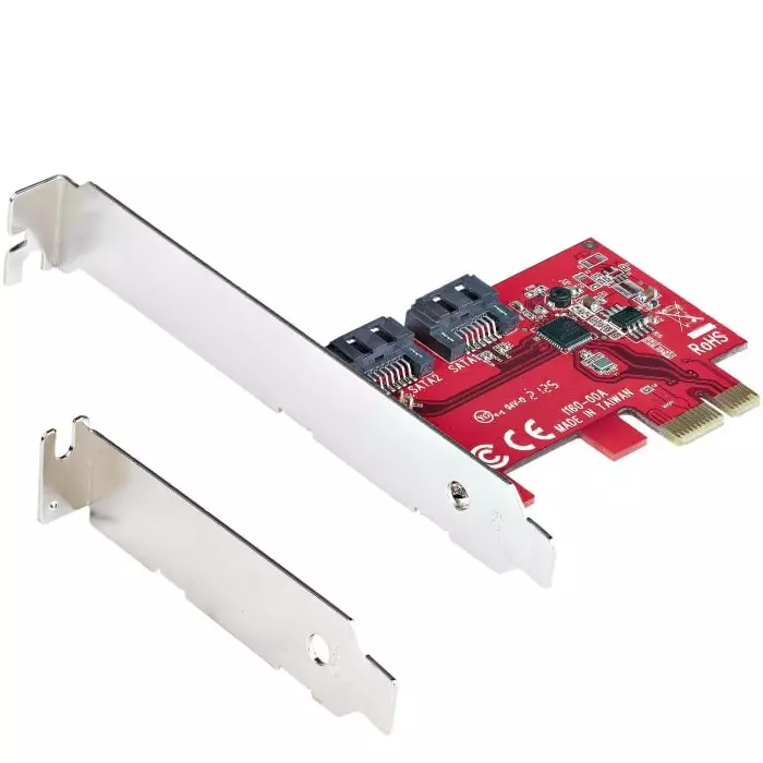 StarTech.com 2 Port SATA PCIe SATA III Controller Card, 2P6G-PCIE-SATA-CARD