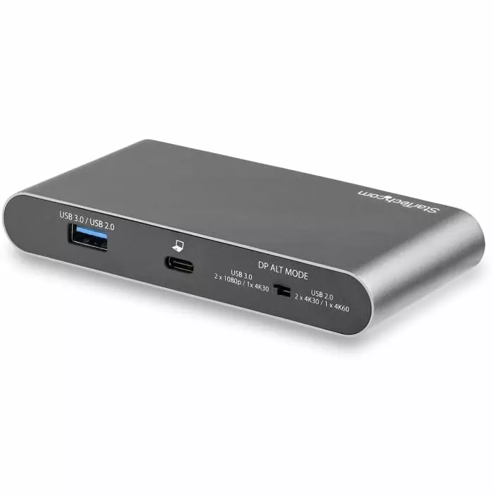 StarTech.com Dual Monitor 4K USB-C USB Docking Stations with HDMI - 2 x USB Ports USB A USB C, DK30C2HAGPD