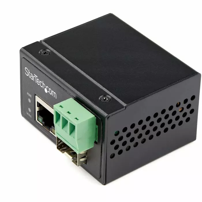 StarTech.com RJ45 SFP Ethernet Media Converter Single Mode Multi Mode 10 Mbps 100 Mbps Full Duplex 100m, IMC100MSFP