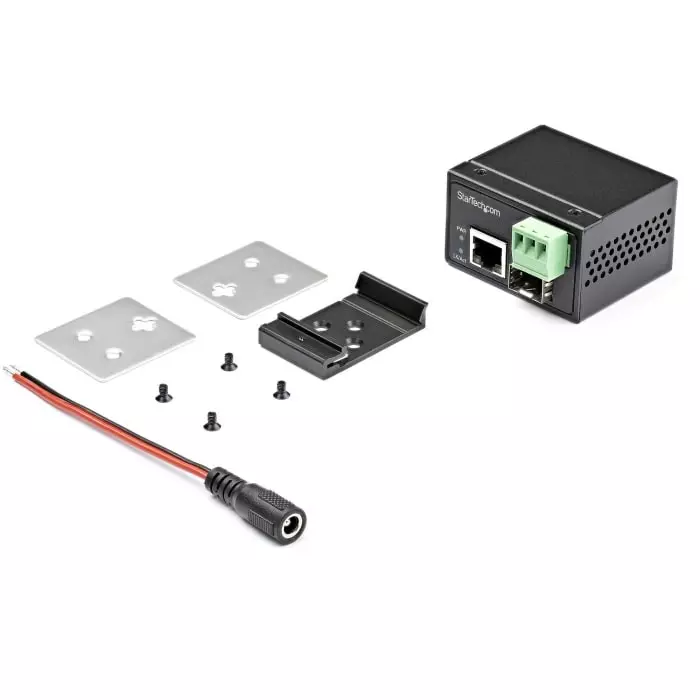 StarTech.com RJ45 SFP Ethernet Media Converter Single Mode Multi Mode 10 Mbps 100 Mbps Full Duplex 100m, IMC100MSFP