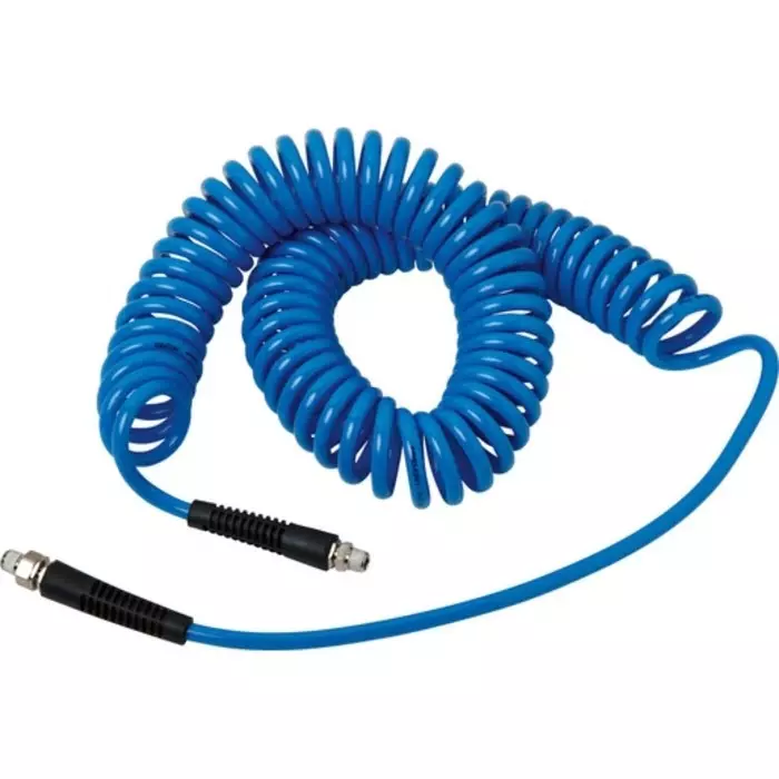 Sam Coil Tubing with Connector PN Polyurethane Blue, PN-2202