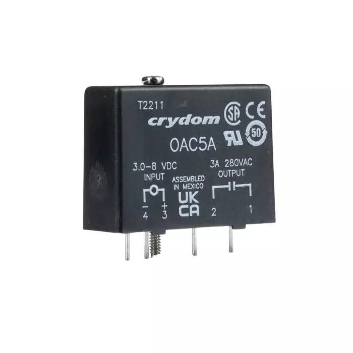 SENSATA/CRYDOM Interface Relay Module M SERIES PCB Mount, OAC5A