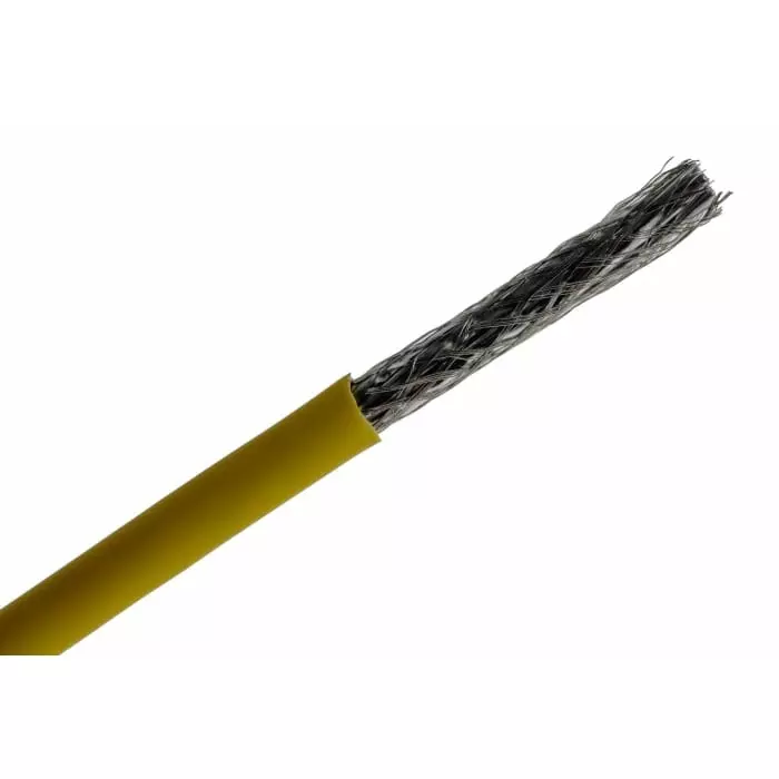 Telegartner 305 m Cat7 Yellow S/FTP Shielded Unterminated LSZH Sheath, L02002E0061 (Pack of 305)