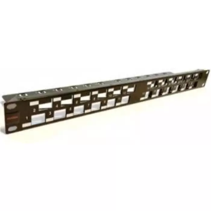 Molex Premise Networks Cat5e 24 Port RJ45 RJ Patch Panel UTP 1U, 180810045