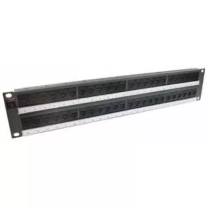 Molex Premise Networks Cat6 48 Port RJ Patch Panel UTP 2U, 182040010
